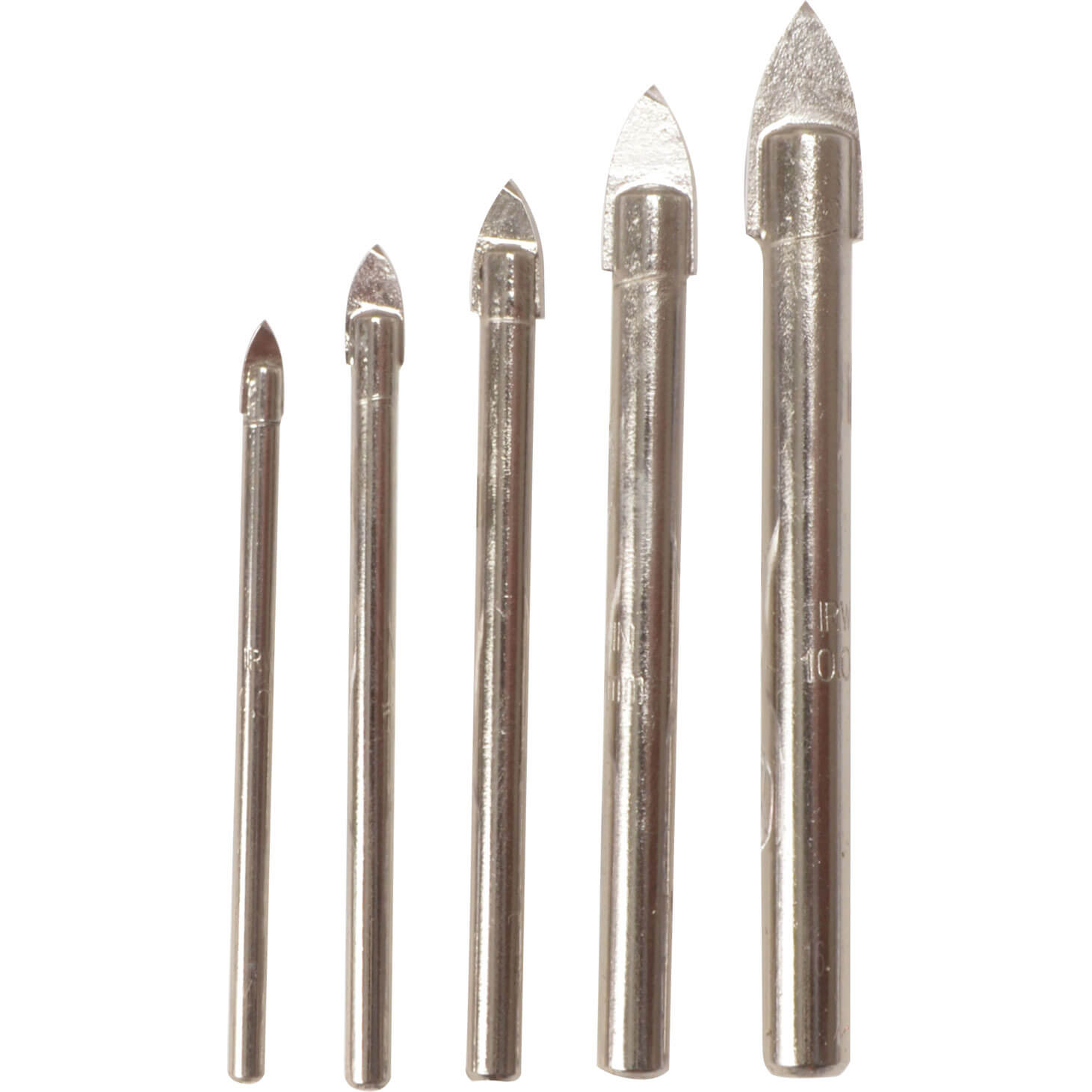 Photo of Irwin 5 Piece Glass And Tile Drill Bit Set