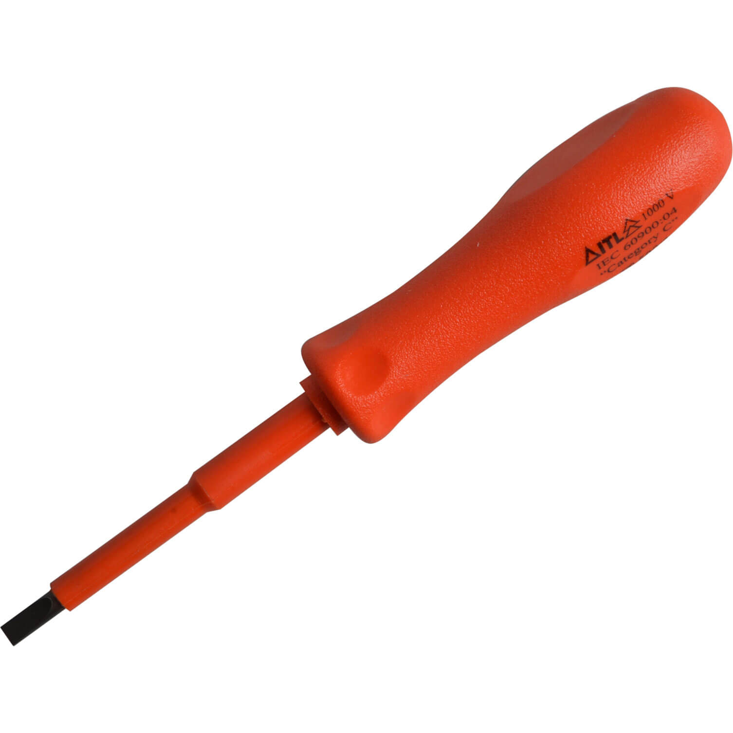 Photo of Itl Insulated Parallel Slotted Electricians Screwdriver 5mm 75mm