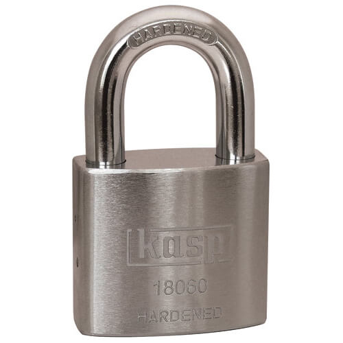 Photo of Kasp 180 Series Steel Padlock 60mm Standard