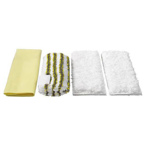 Photo of Karcher Various Floor Tool Bathroom Microfibre Cloths For Sc- De And Sg Steam Cleaners Pack Of 4