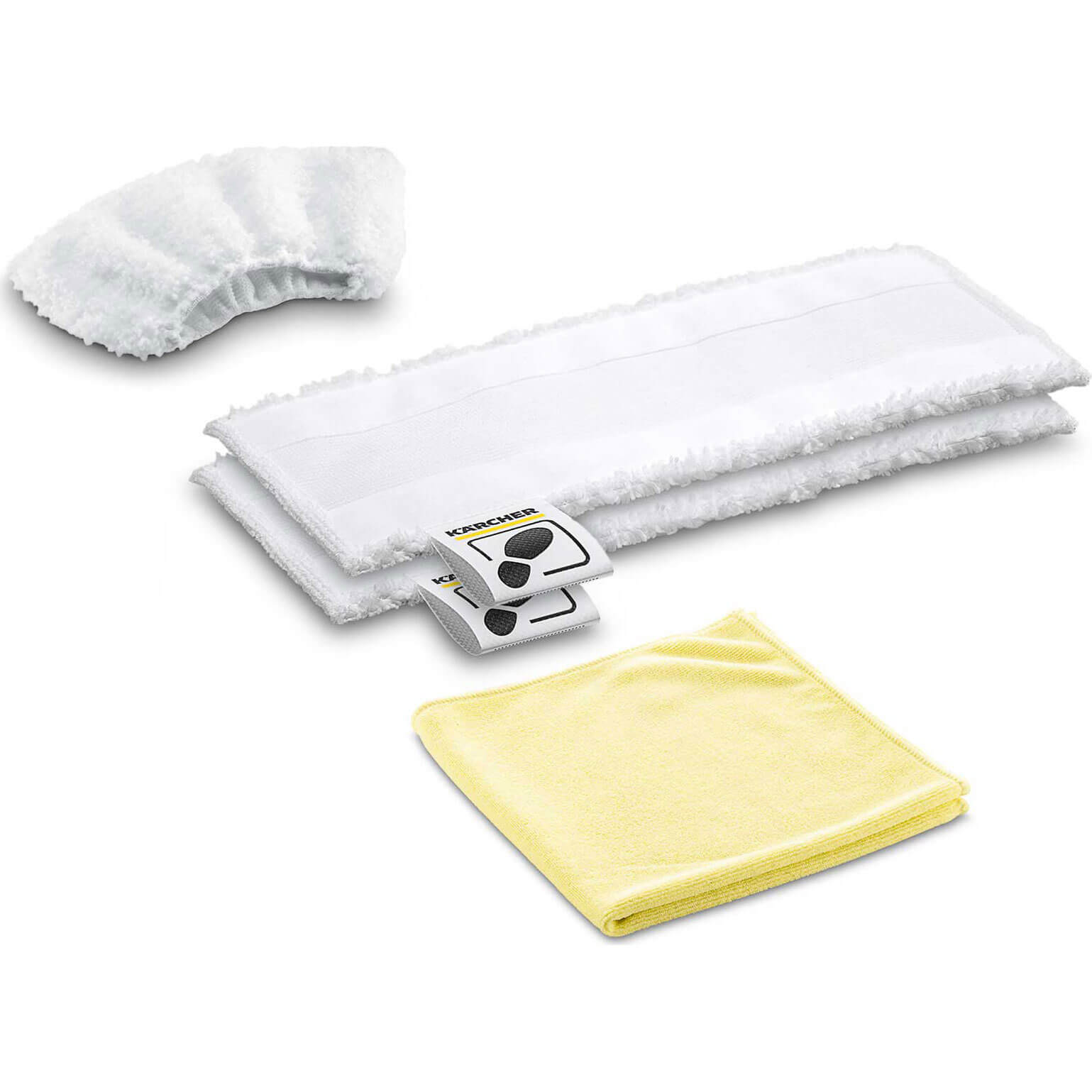 Photo of Karcher Floor Tool Kitchen Microfibre Cloth Set For Sc Easyfix Steam Cleaners