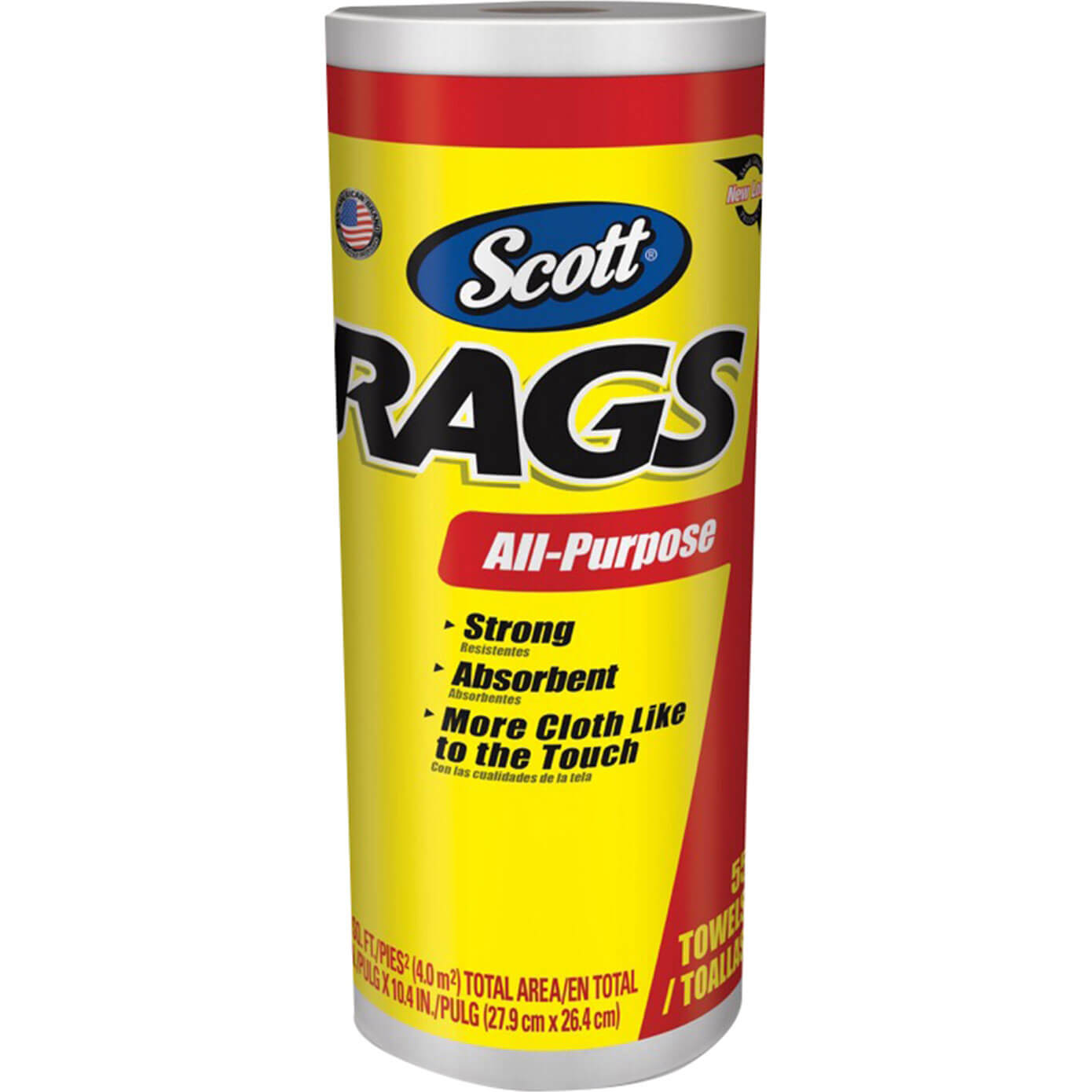 Photo of Scott Strong Absorbent Rags On A Roll