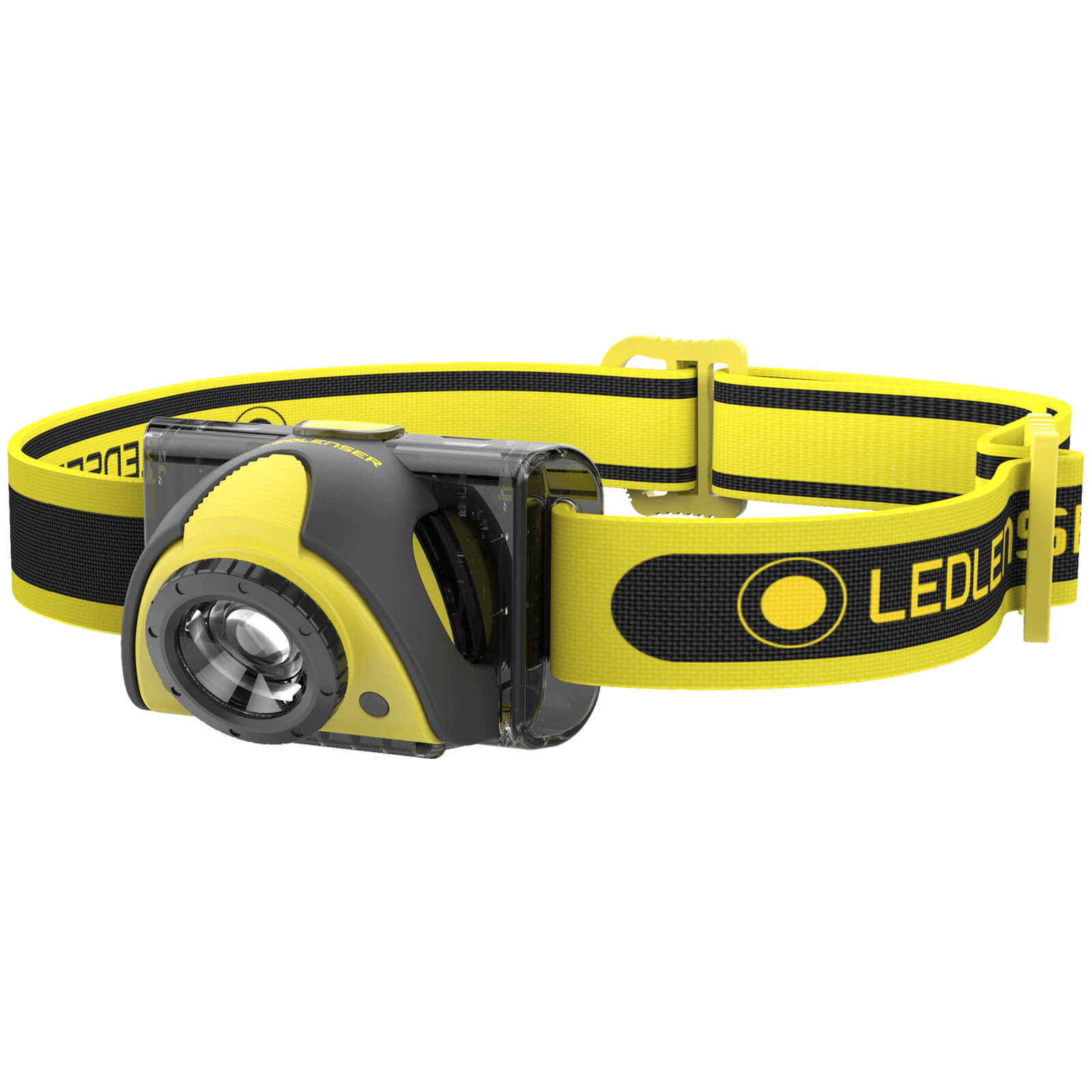 Photo of Led Lenser Iseo5r Industrial Rechargeable Led Torch Black & Yellow