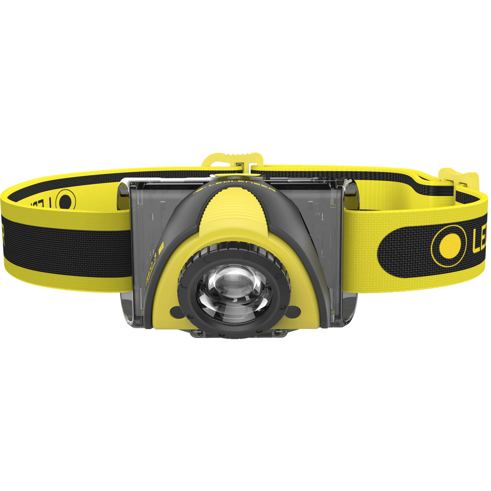 Photo of Led Lenser Iseo3 Industrial Led Head Torch Black & Yellow