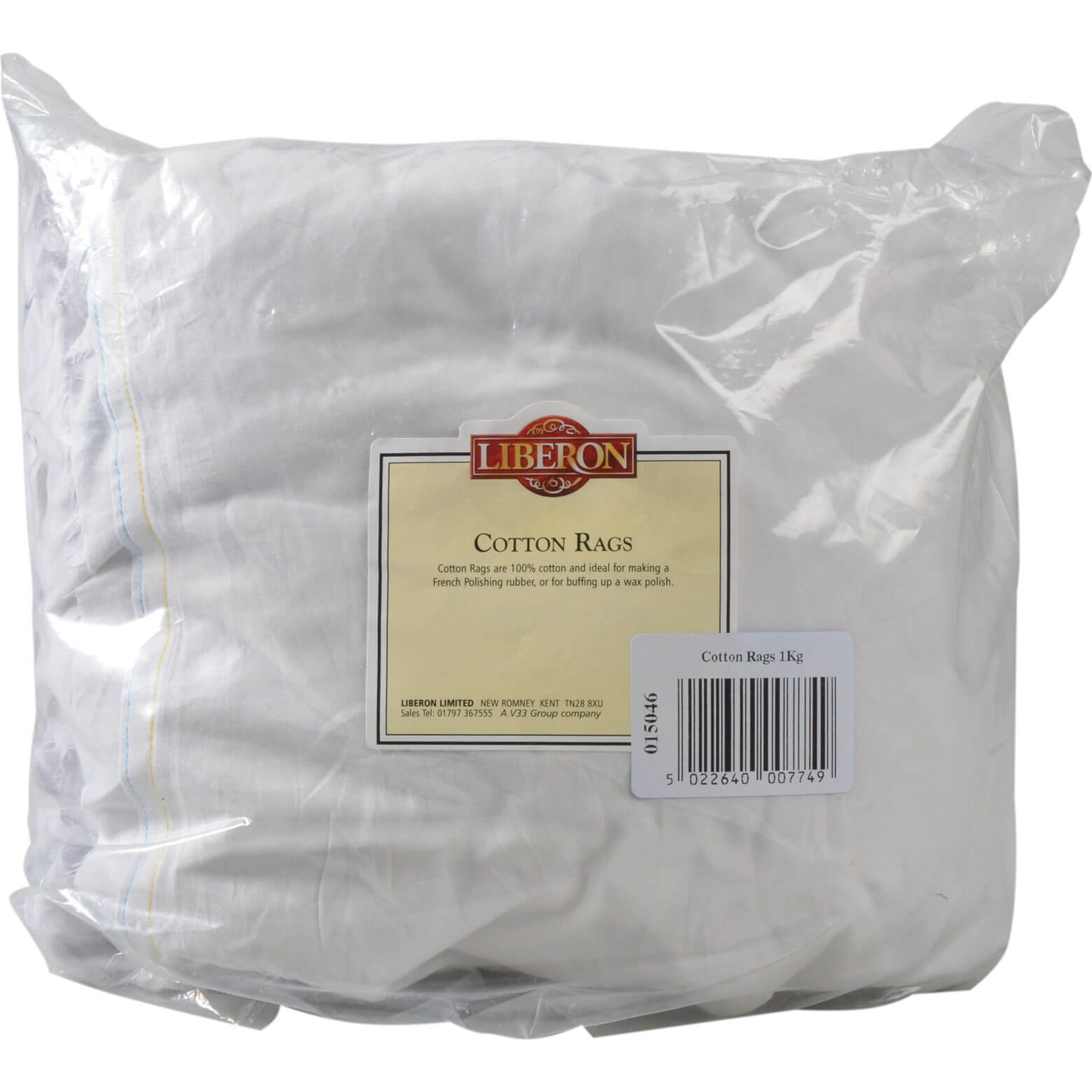 Photo of Liberon Cotton Rags 1kg