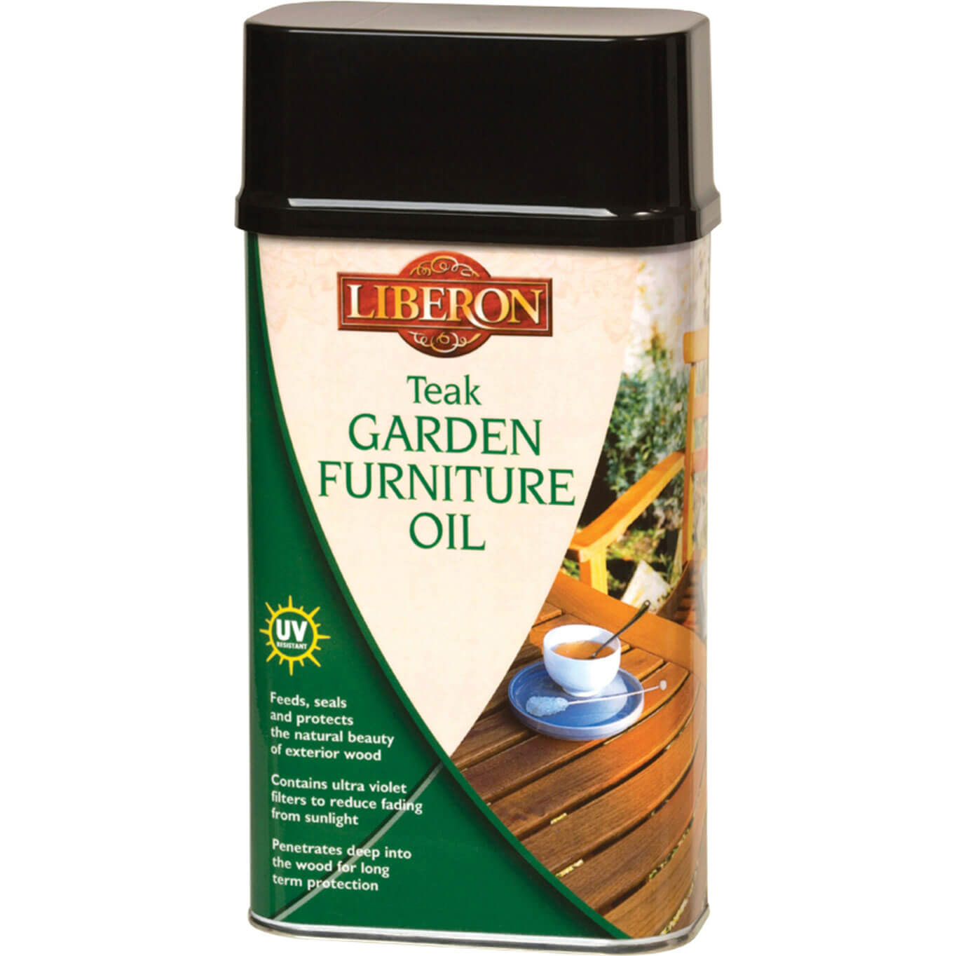 Photo of Liberon Garden Furniture Oil Teak 500ml