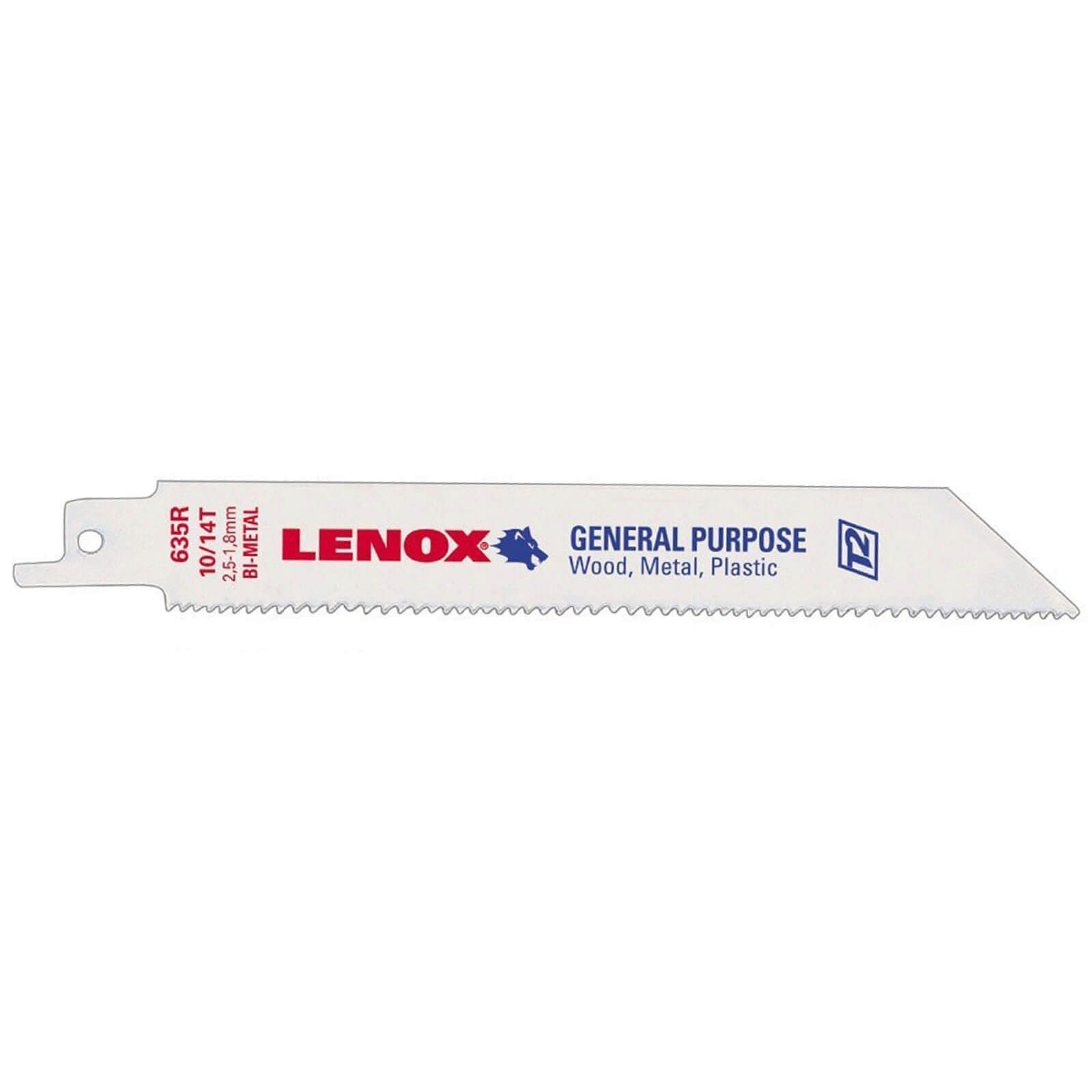 Photo of Lenox Multi Material Reciprocating Saw Blades 152mm Pack Of 5