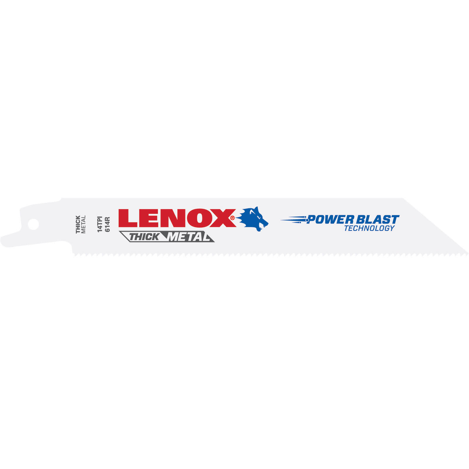 Photo of Lenox 14tpi Thick Metal Cutting Reciprocating Saw Blades 152mm Pack Of 25