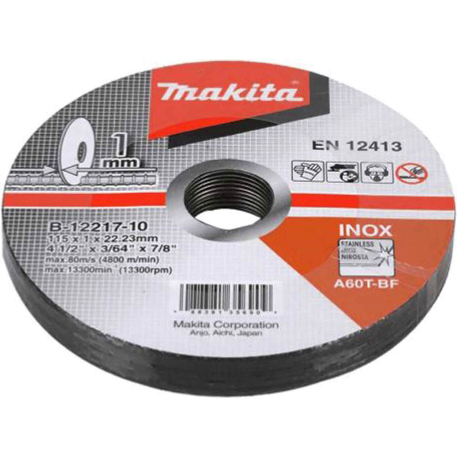 Photo of Makita Pro Thin Cutting Discs For Stainless Steel 125mm Pack Of 10