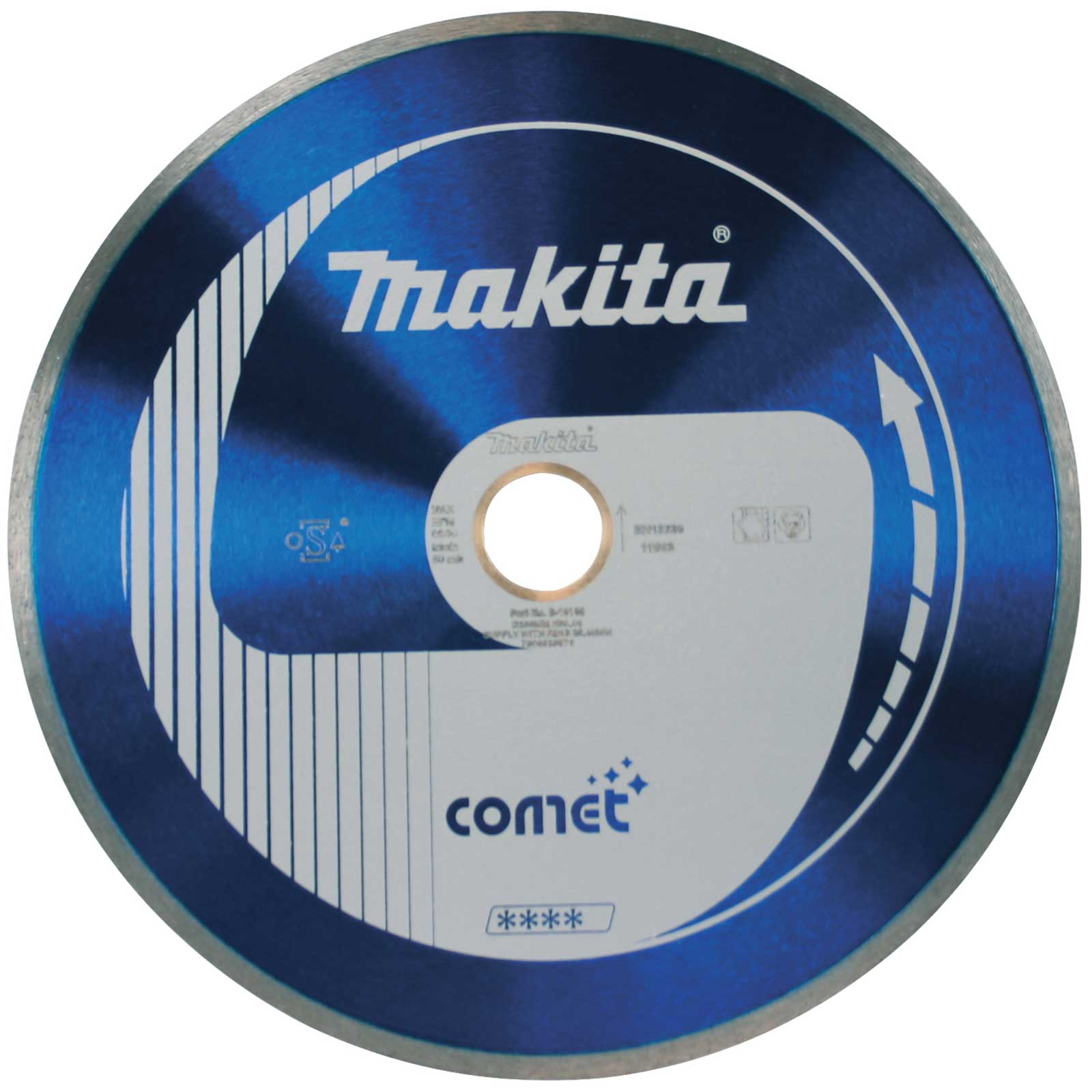 Photo of Makita Comet Continuous Rim Diamond Cutting Disc 200mm