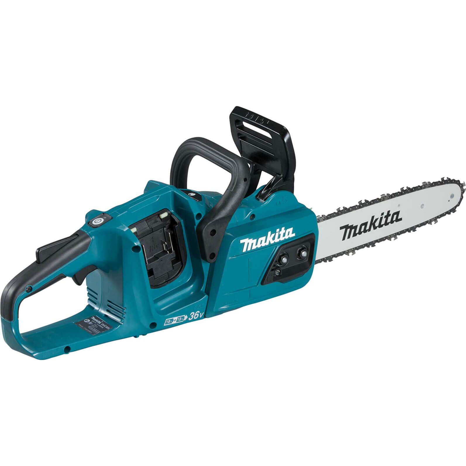 Photo of Makita Duc305 Twin 18v Lxt Cordless Brushless Chainsaw 300mm No Batteries No Charger