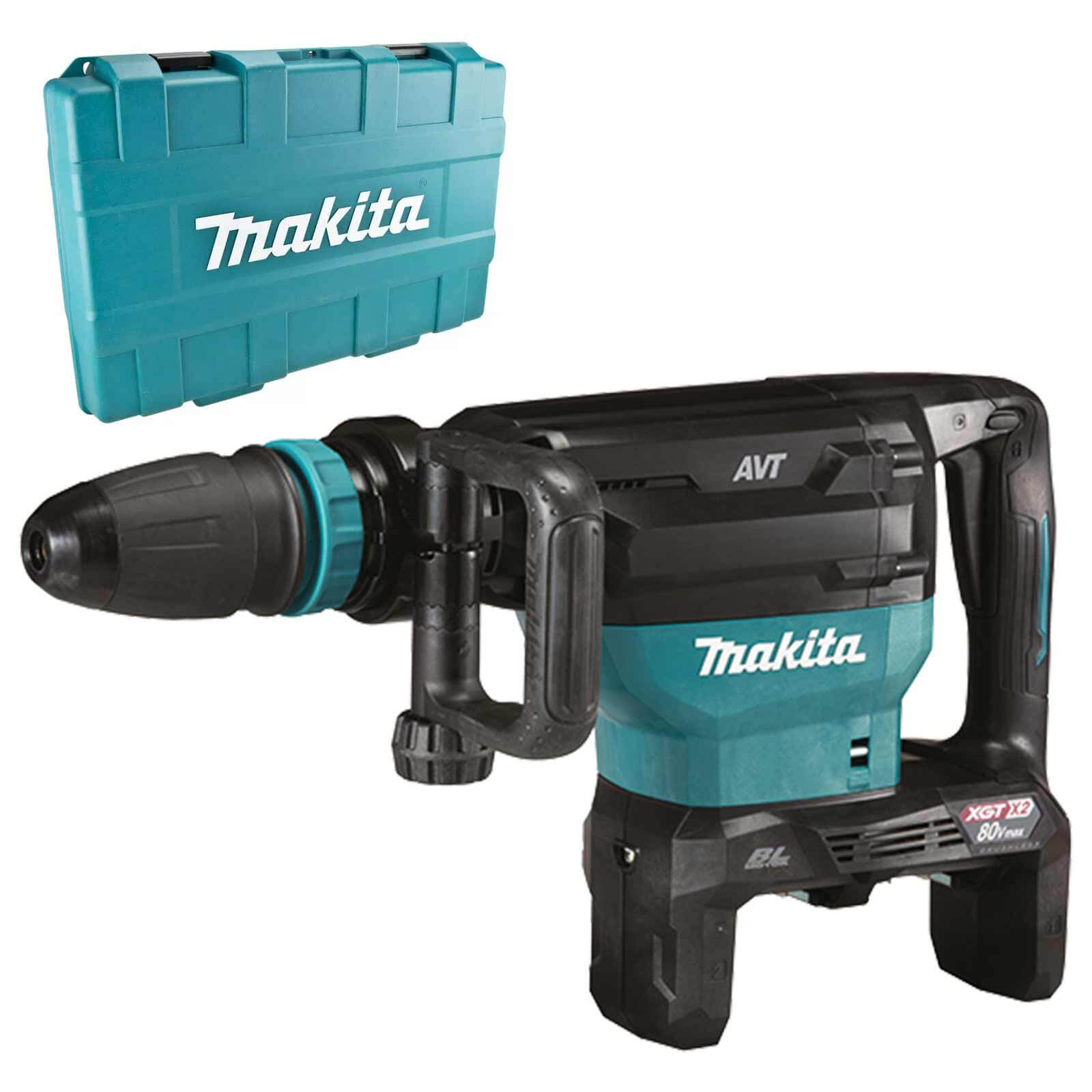 Photo of Makita Hm002g 2x40v Max Xgt Cordless Brushless Demolition Hammer No Batteries No Charger Case