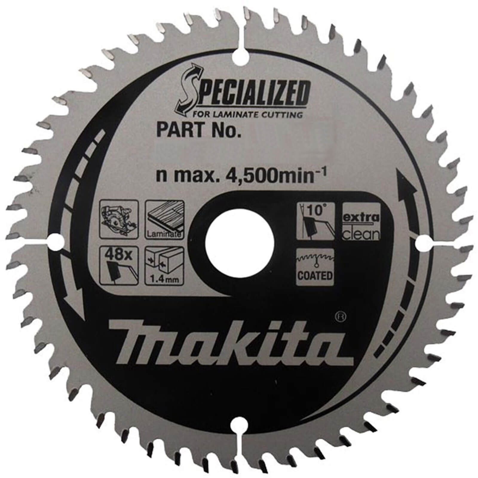 Photo of Makita Specialized Laminate Cutting Saw Blade 165mm 52t 20mm