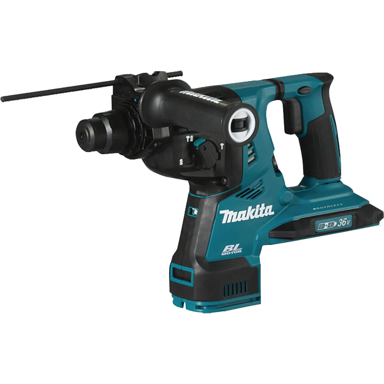 Photo of Makita Dhr280 Twin 18v Lxt Cordless Brushless Sds Hammer Drill No Batteries No Charger Case