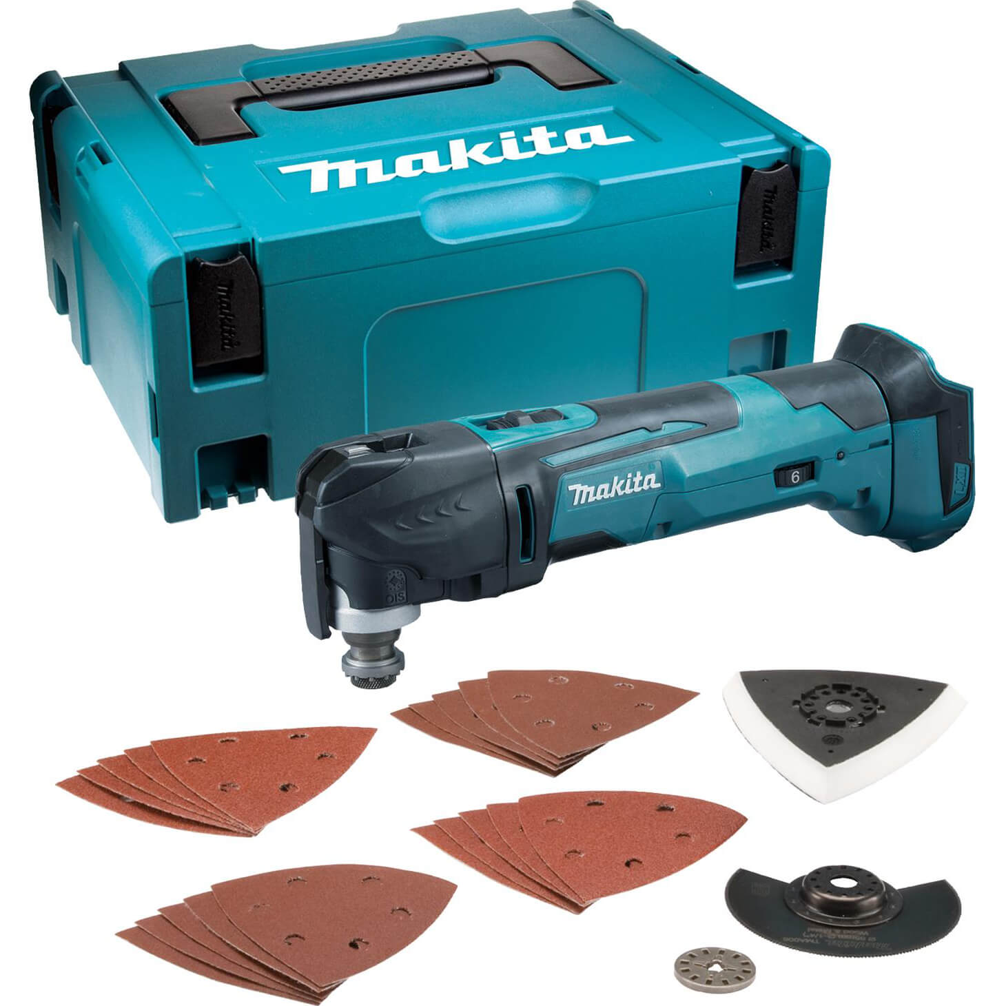 Photo of Makita Dtm51 18v Cordless Lxt Oscillating Multi Tool No Batteries No Charger Case & Accessories