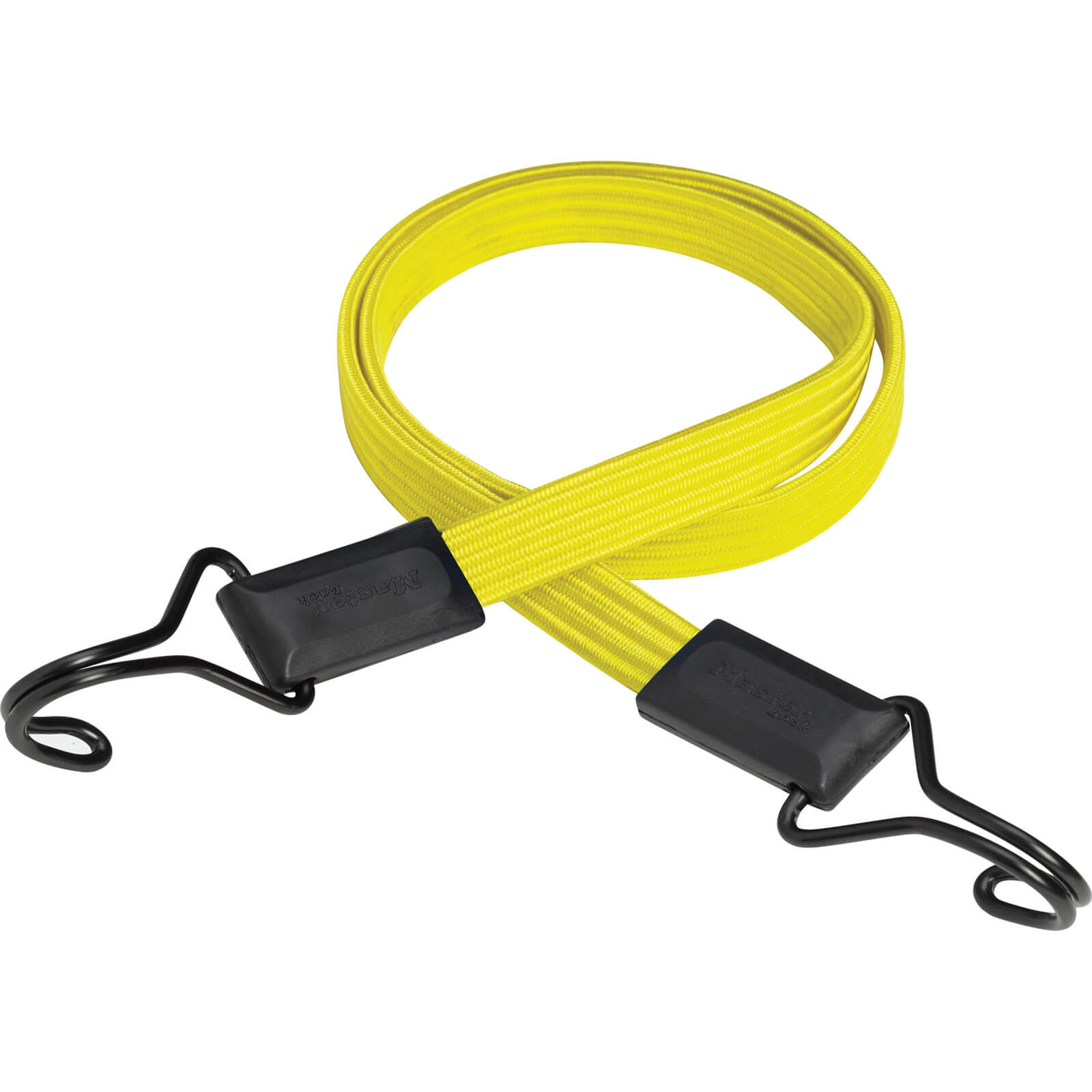 Photo of Masterlock Double Hook Flat Bungee Cord 1000mm Yellow Pack Of 1