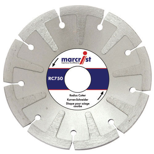 Photo of Marcrist Rc750 Angle Grinder Diamond Radius Cutting Disc 125mm