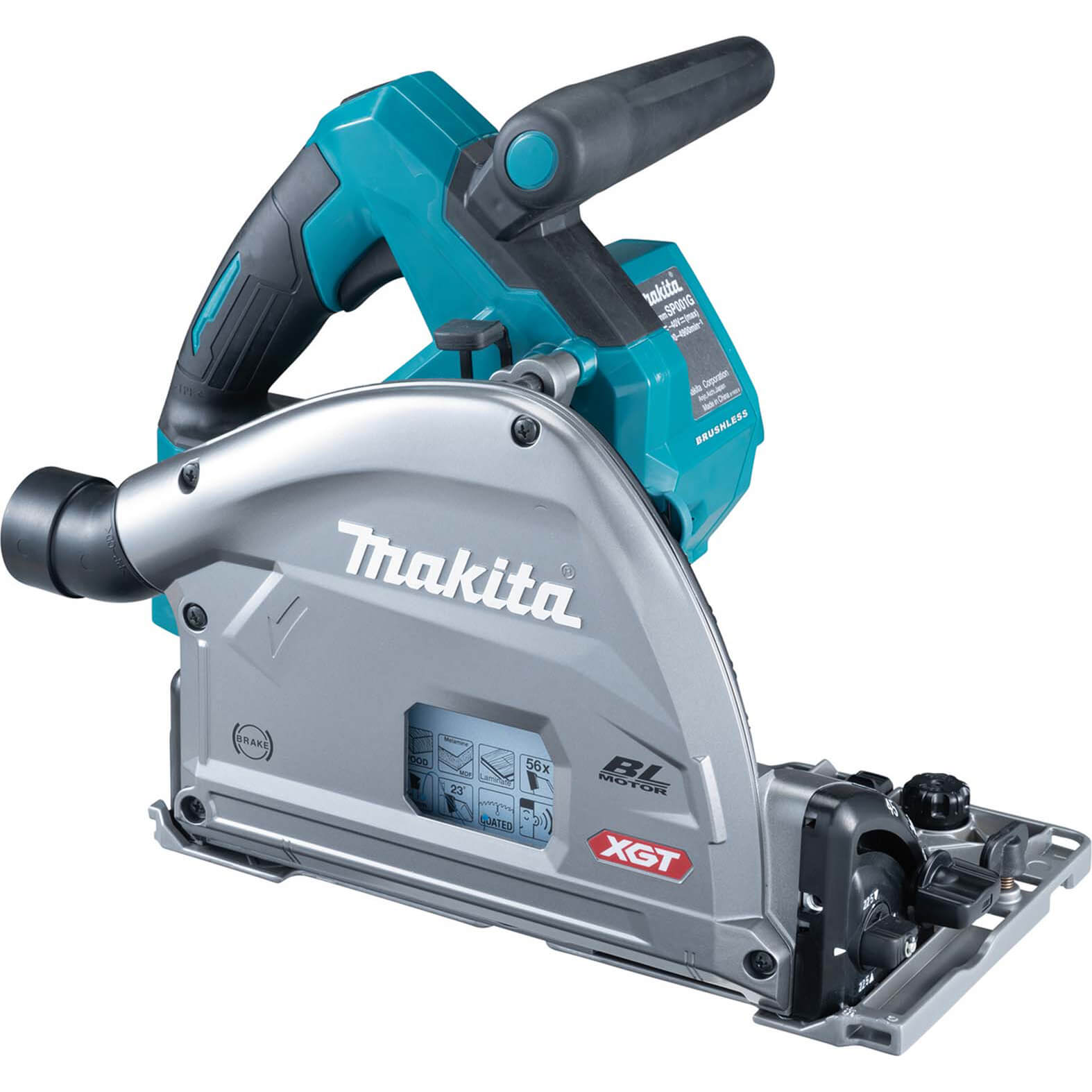 Photo of Makita Sp001g 40v Max Xgt Cordless Brushless Plunge Saw 165mm No Batteries No Charger No Case