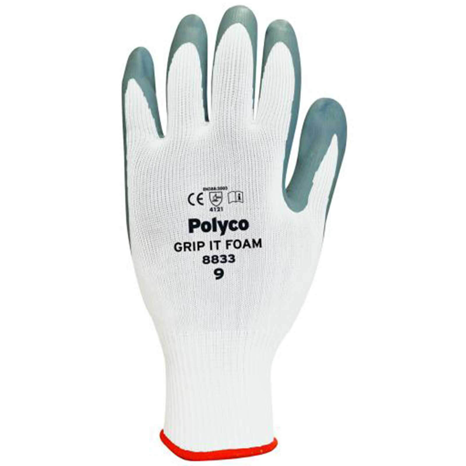 Photo of Polyco Grip It Foam Safety Nitrile Gloves L