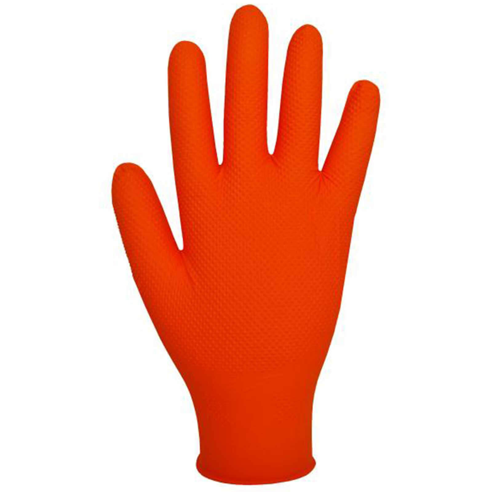 Photo of Polyco Bodyguard Finite Orange Heavy Duty Disposable Gloves L Pack Of 90