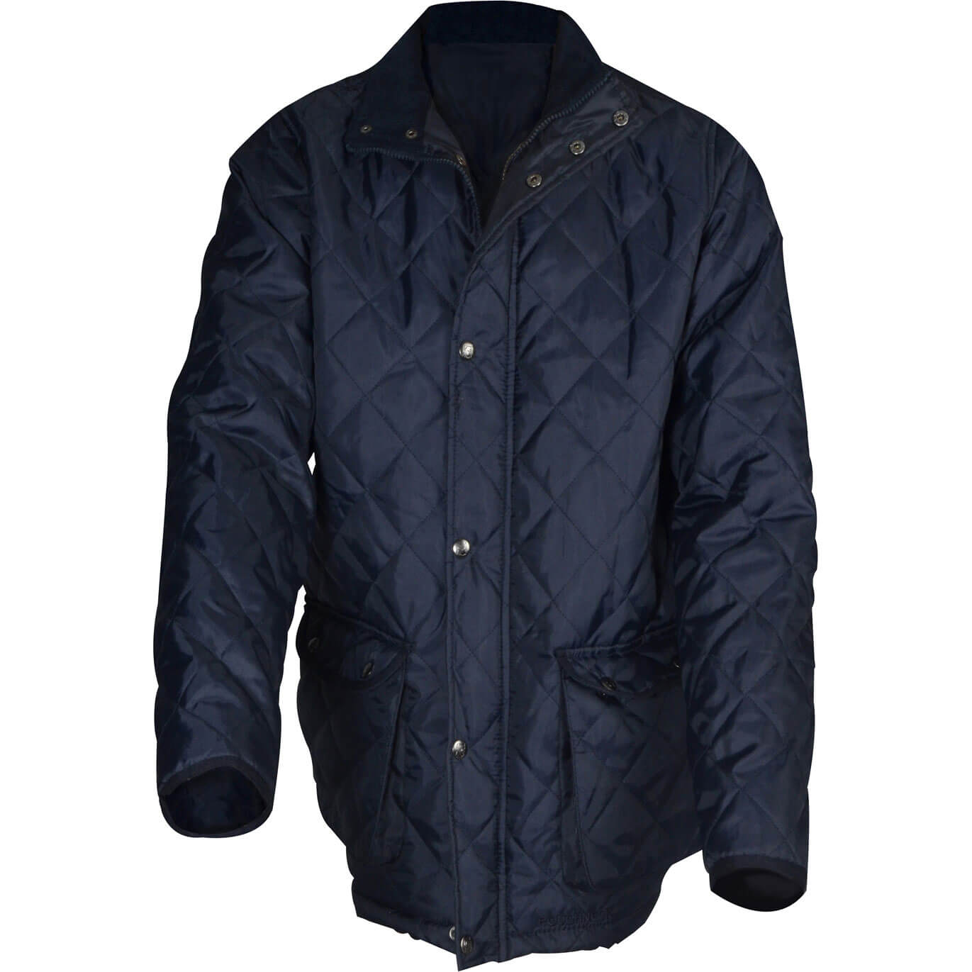 Photo of Roughneck Mens Quilted Jacket Blue M