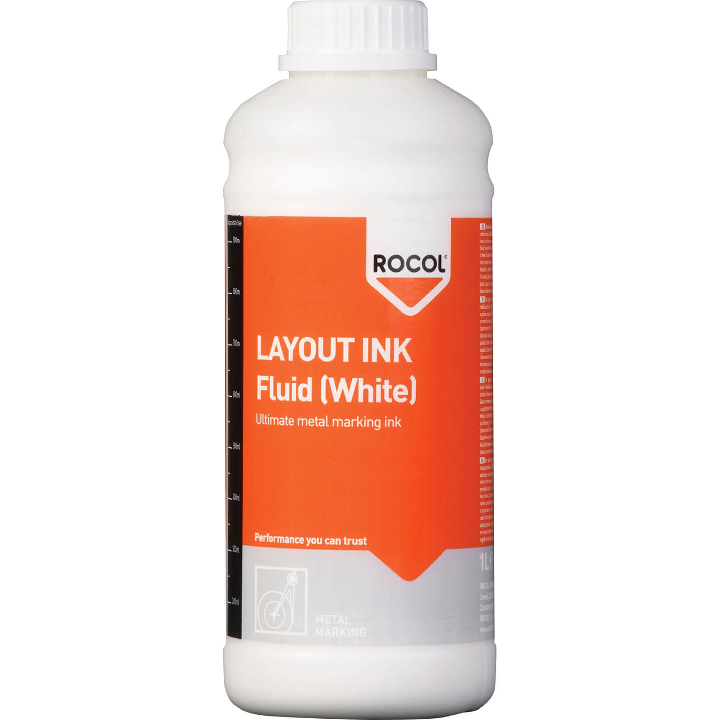 Photo of Rocol Layout Ink Fluid White 1l
