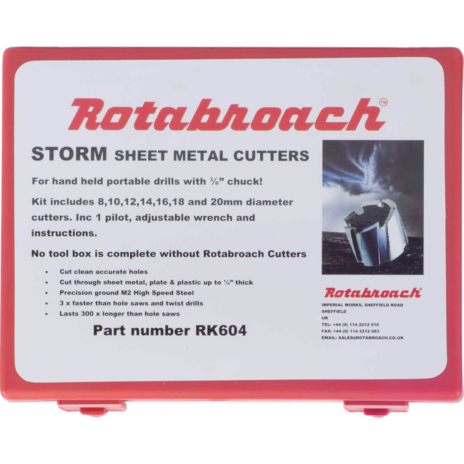 Photo of Rotabroach Mini Cutter Set 3/8