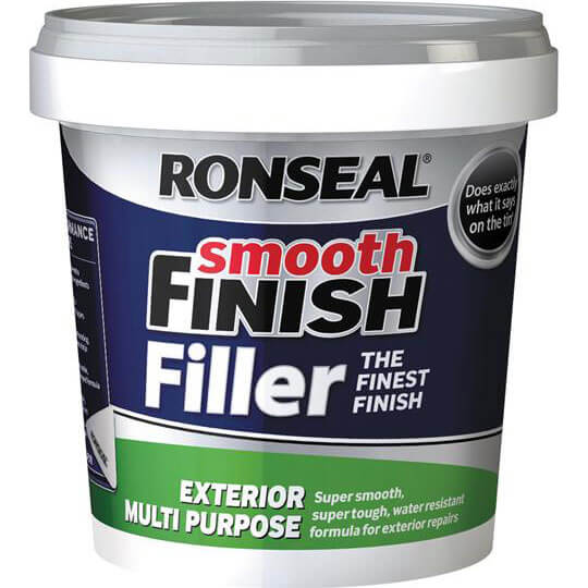 Photo of Ronseal Smooth Finish Exterior Multi Purpose Ready Mix Fille 1.2kg