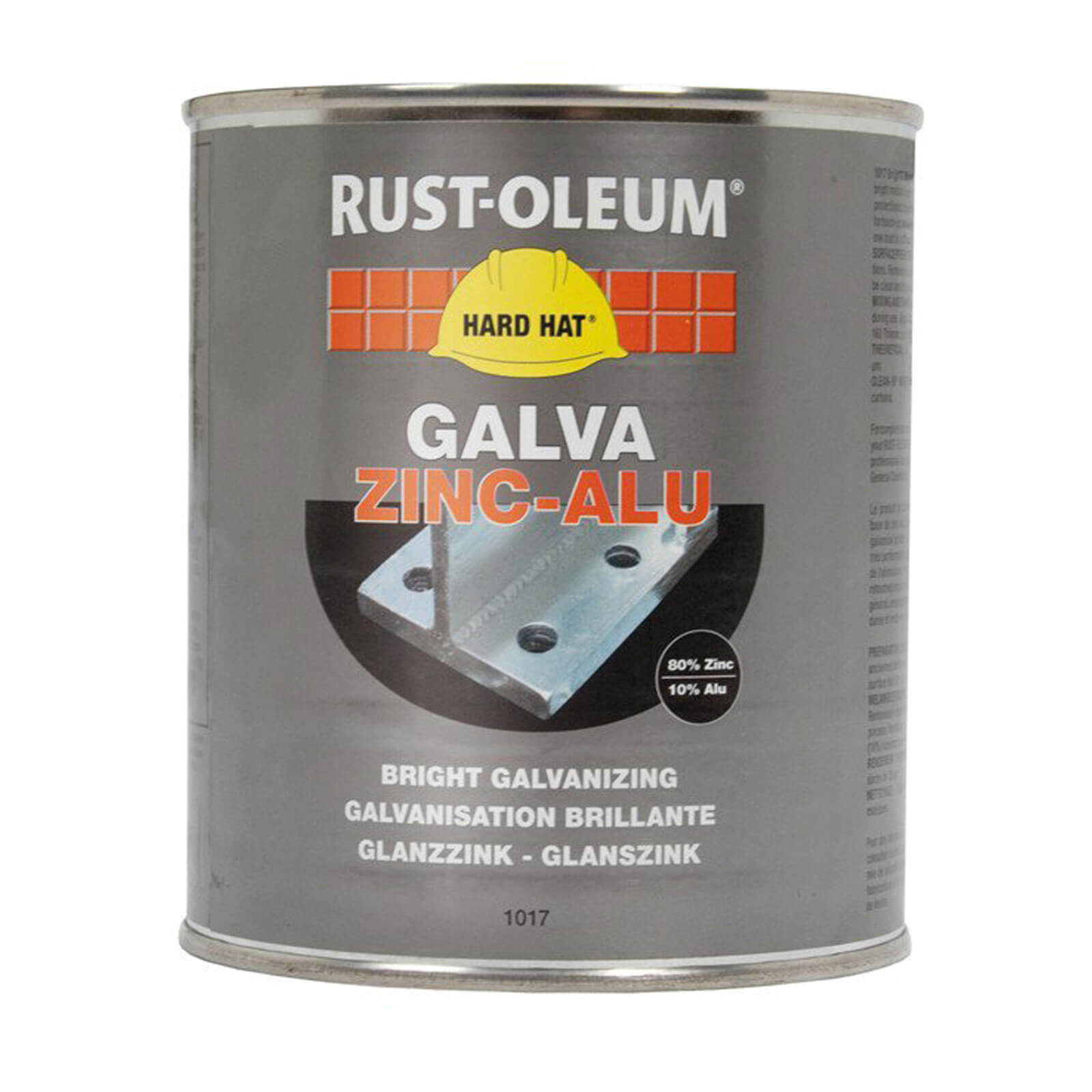 Photo of Rust Oleum 1017 Galvanising Zinc Metal Paint 1kg