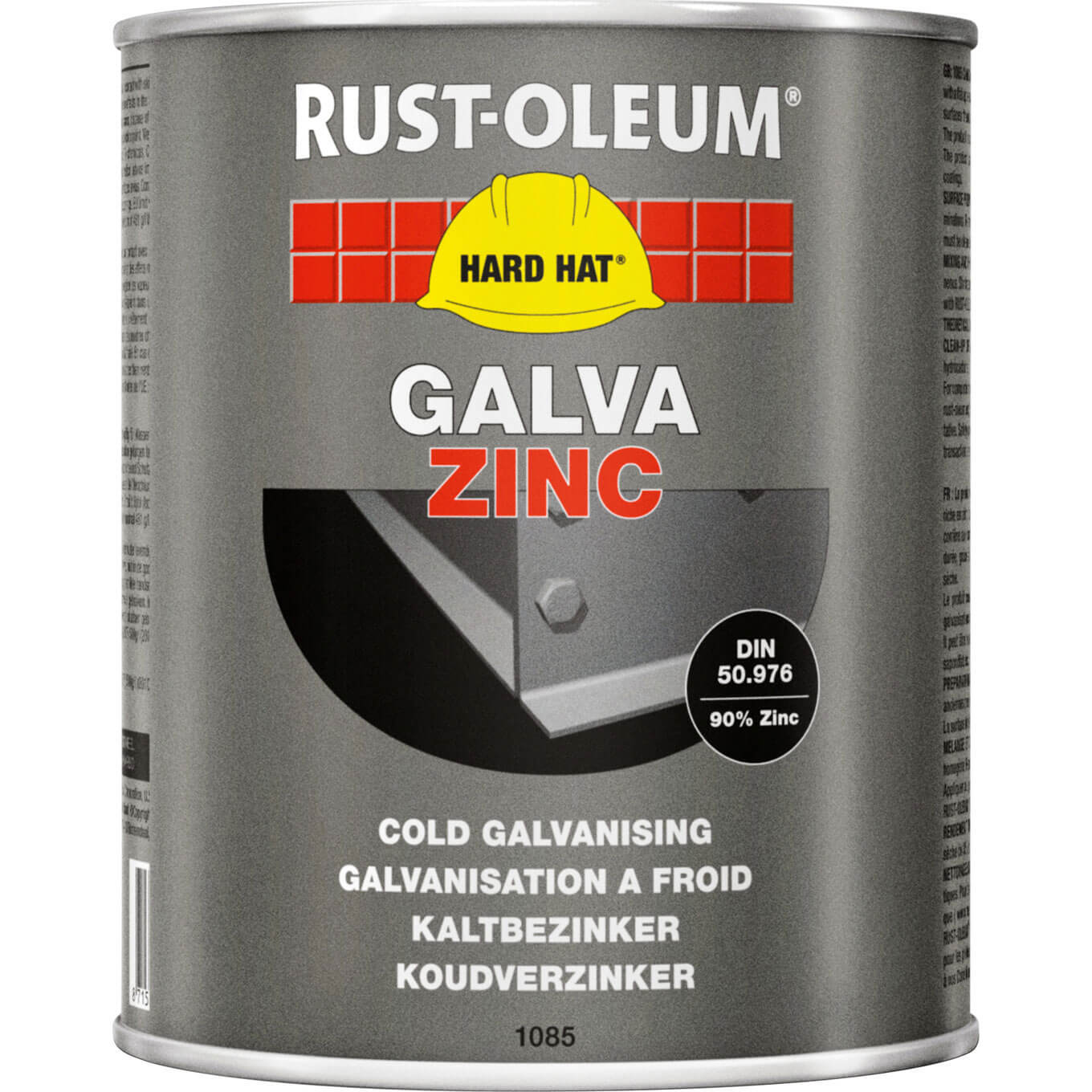 Photo of Rust Oleum 1085 Cold Galvanising Zinc Metal Paint 1kg