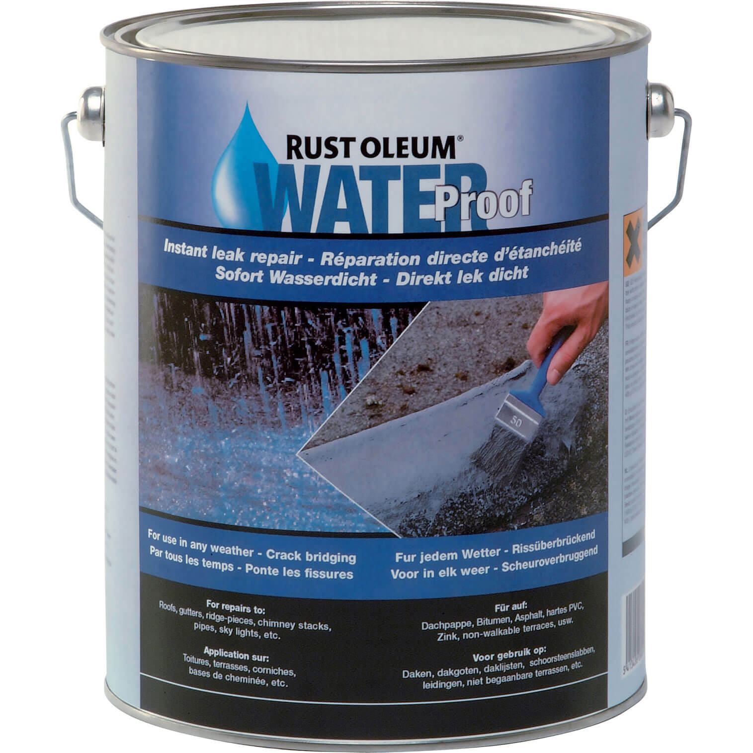 Photo of Rust Oleum Immediate Water Proof Repair Compound For Roofs 5l