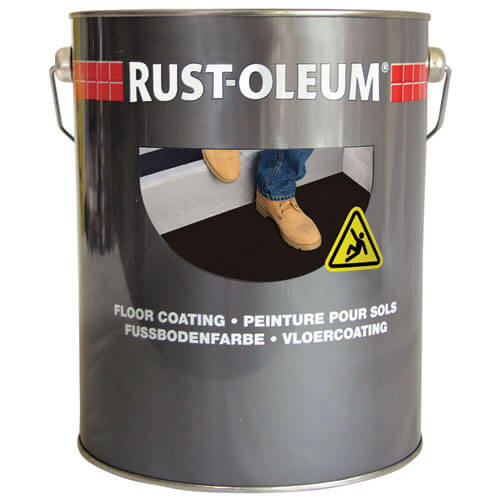 Photo of Rust Oleum Anti Slip Floor Paint Black 5l