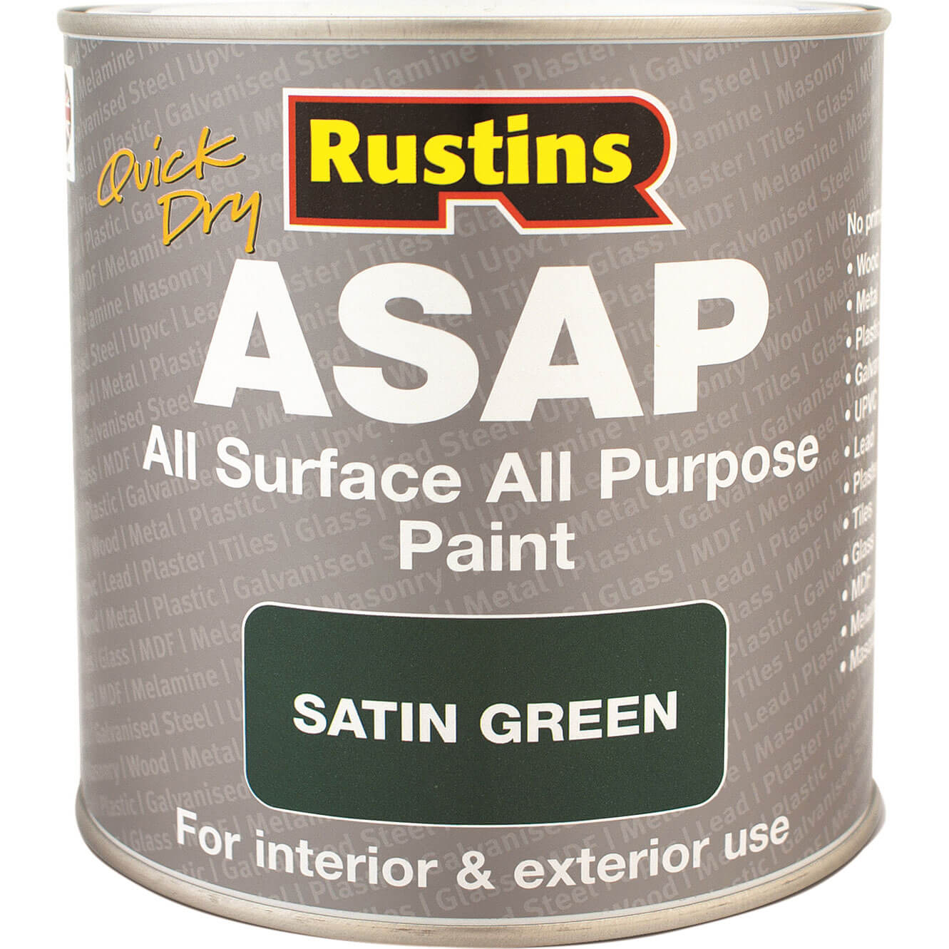 Photo of Rustins Asap All Surface All Purpose Paint Green 250ml