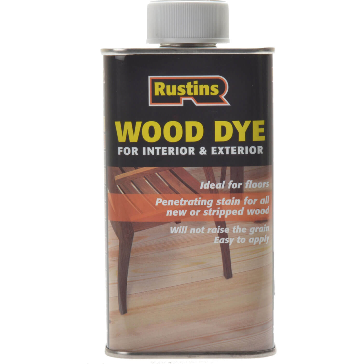 Photo of Rustins Wood Dye Ebony 1l