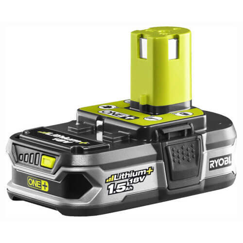 Ryobi 18-Volt ONE+ 1.5Ah Compact Lithium-Ion Battery