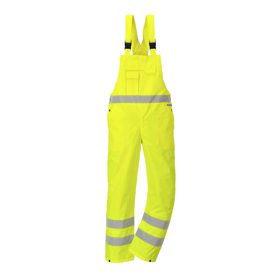 Photo of Oxford Weave 300d Class 2 Hi Vis Bib And Brace Yellow 3xl