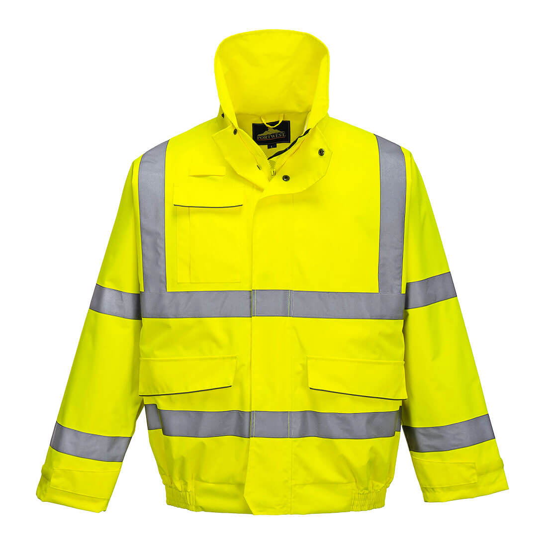 Photo of Pwr Hi Vis Extreme Bomber Jacket Yellow L