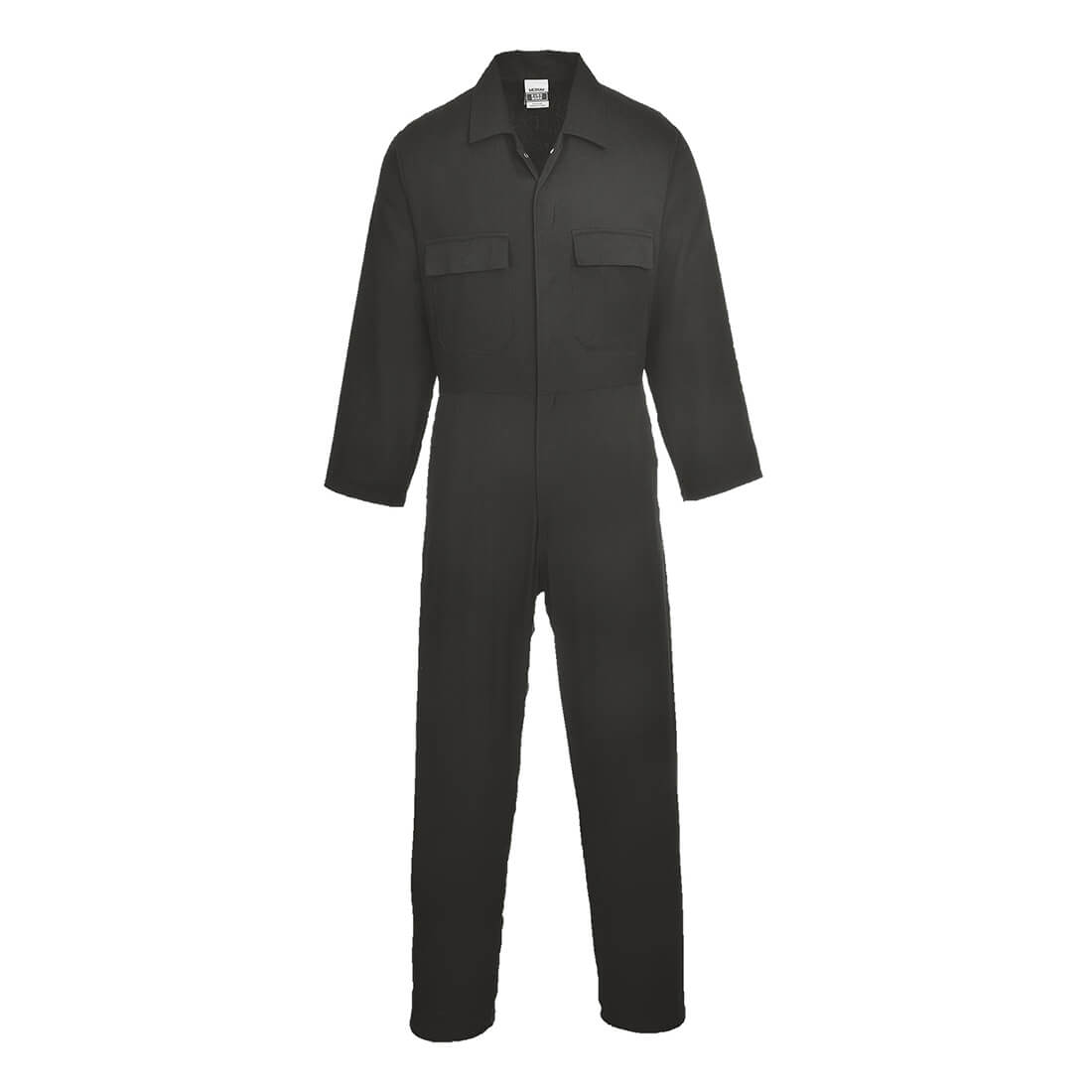 Photo of Portwest S998 Euro Cotton Boilersuit Black Medium 31