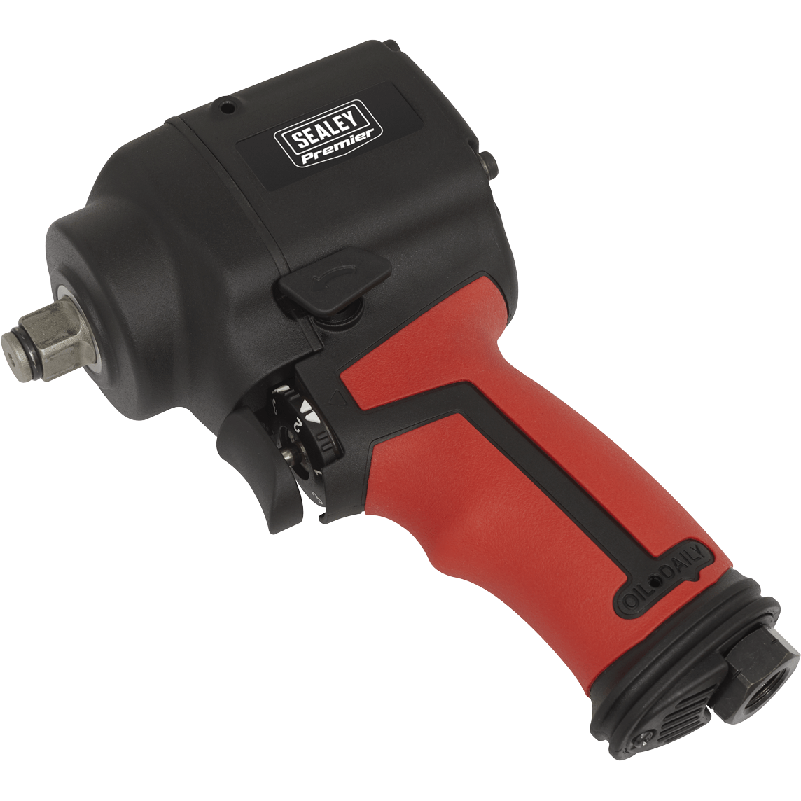 Sealey SA6002S Stubby Twin Hammer Air Impact Wrench 1 2