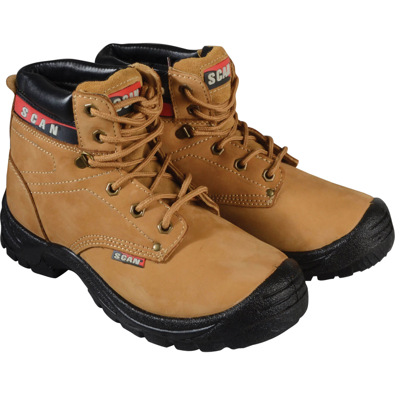Photo of Scan Mens Cougar Safety Boots Honey Size 12
