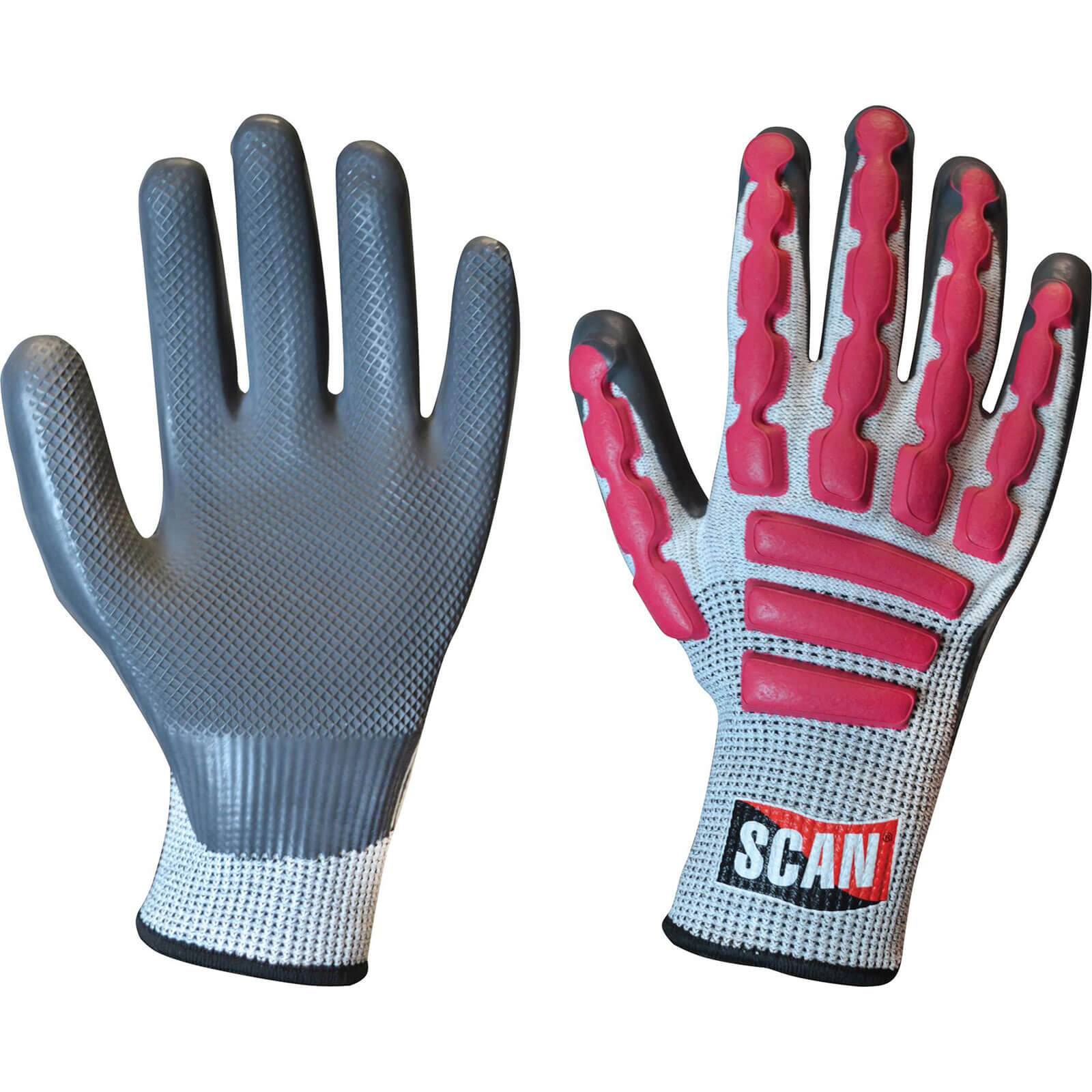 Photo of Scan Anti Impact Latex Cut 5 Gloves 2xl