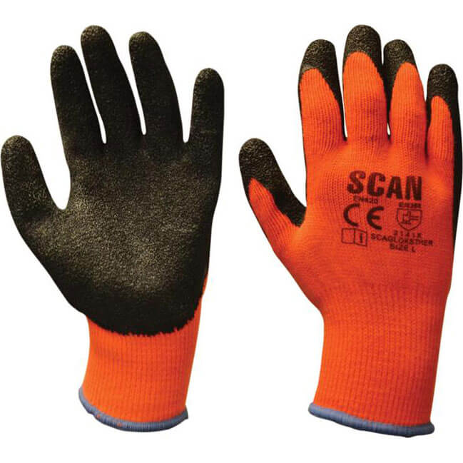 Photo of Scan Thermal Latex Coated Glove L Pack Of 5