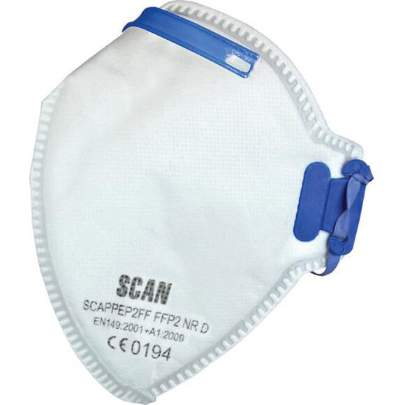 Photo of Scan Ffp2 Fold Flat Disposable Mask Pack Of 3