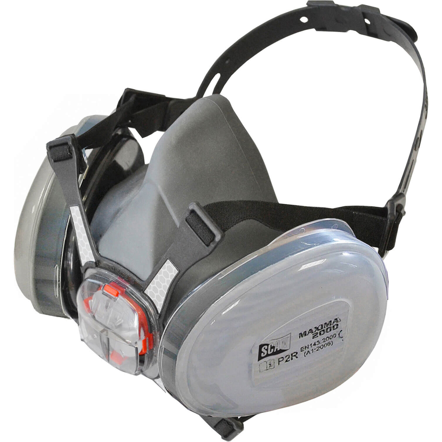 Photo of Scan Twin Half Mask Respirator + P2 Cartridges