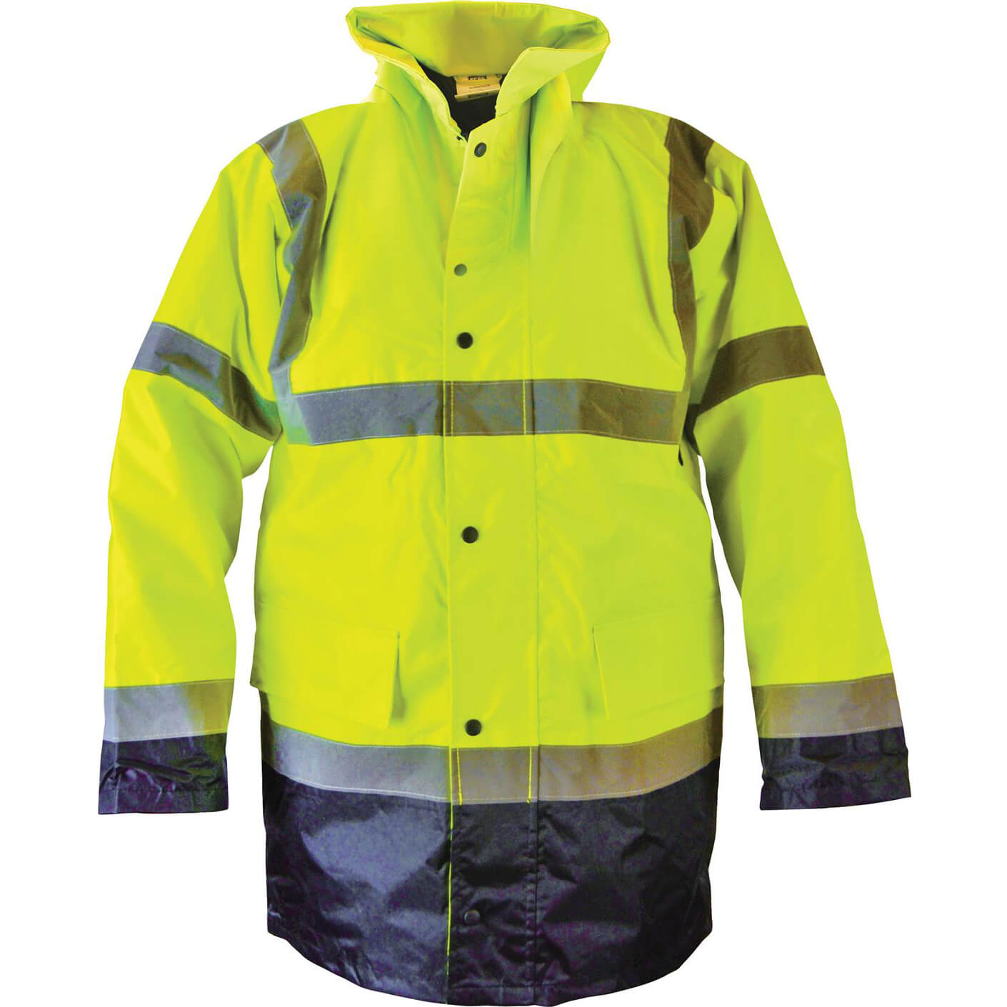 Photo of Scan Hi Vis Motorway Jacket Yellow / Black Xl