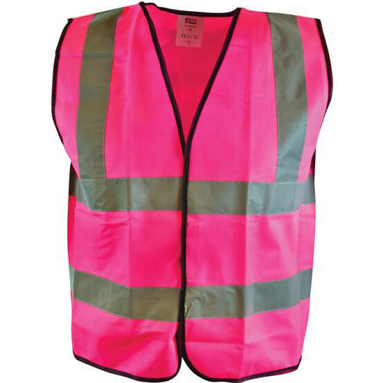 Photo of Scan Hi Vis Waistcoat Pink L