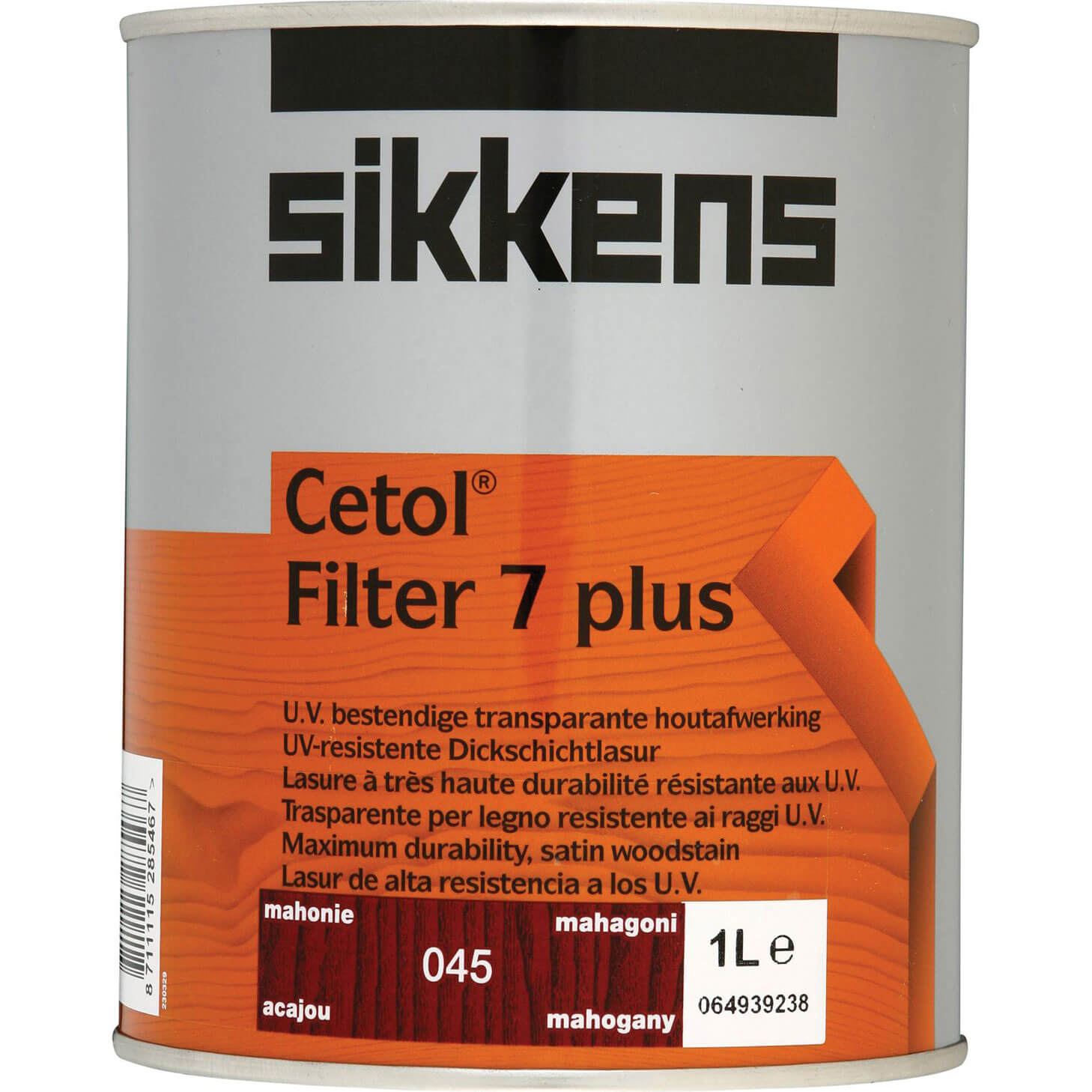 Photo of Sikkens Cetol Filter 7 Plus Translucent Woodstain Mahogany 1l
