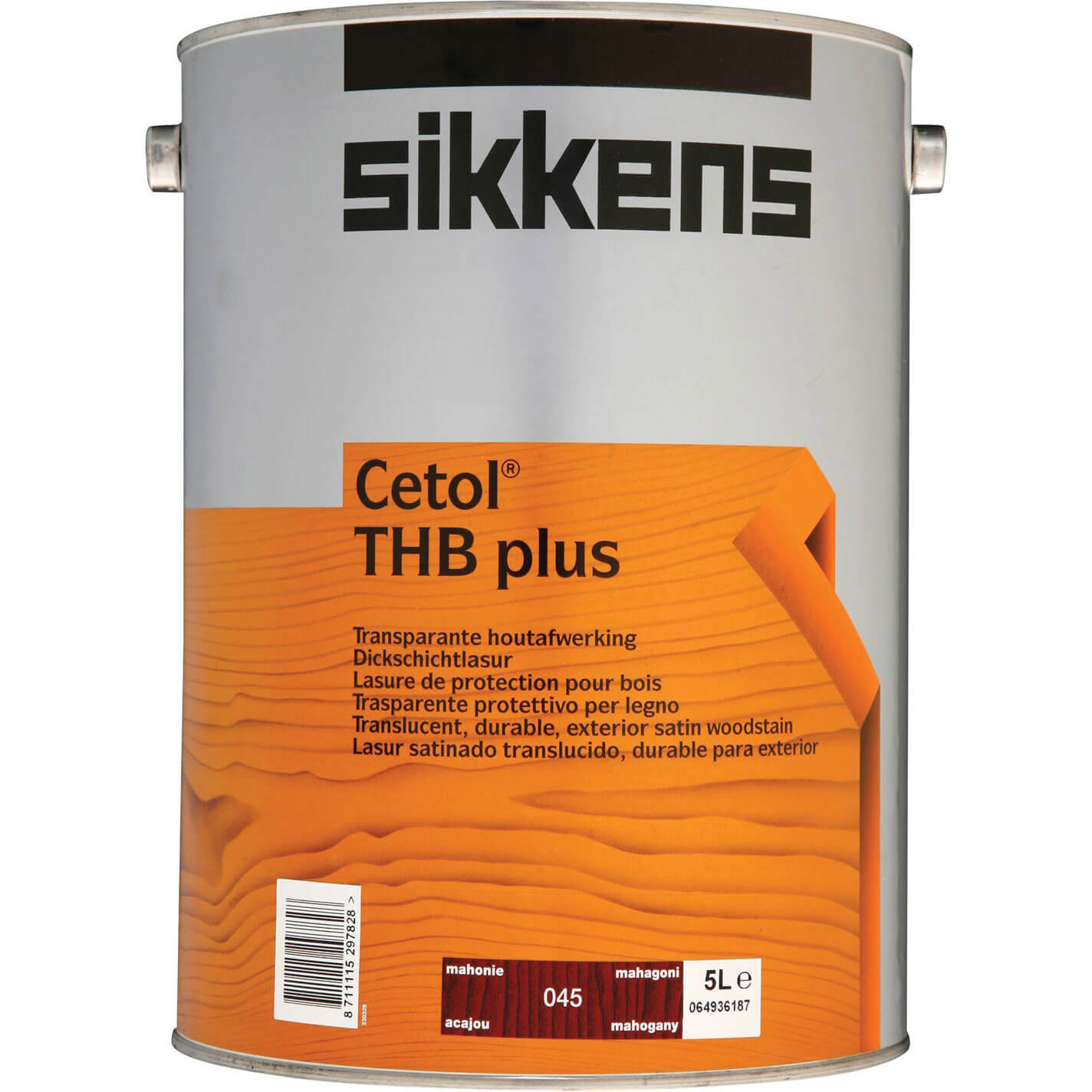 Photo of Sikkens Cetol Thb Plus Translucent Woodstain Mahogany 5l
