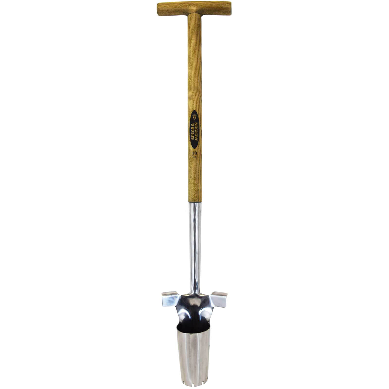 Photo of Spear And Jackson Traditional Stainless Steel Long Handle Bulb Planter