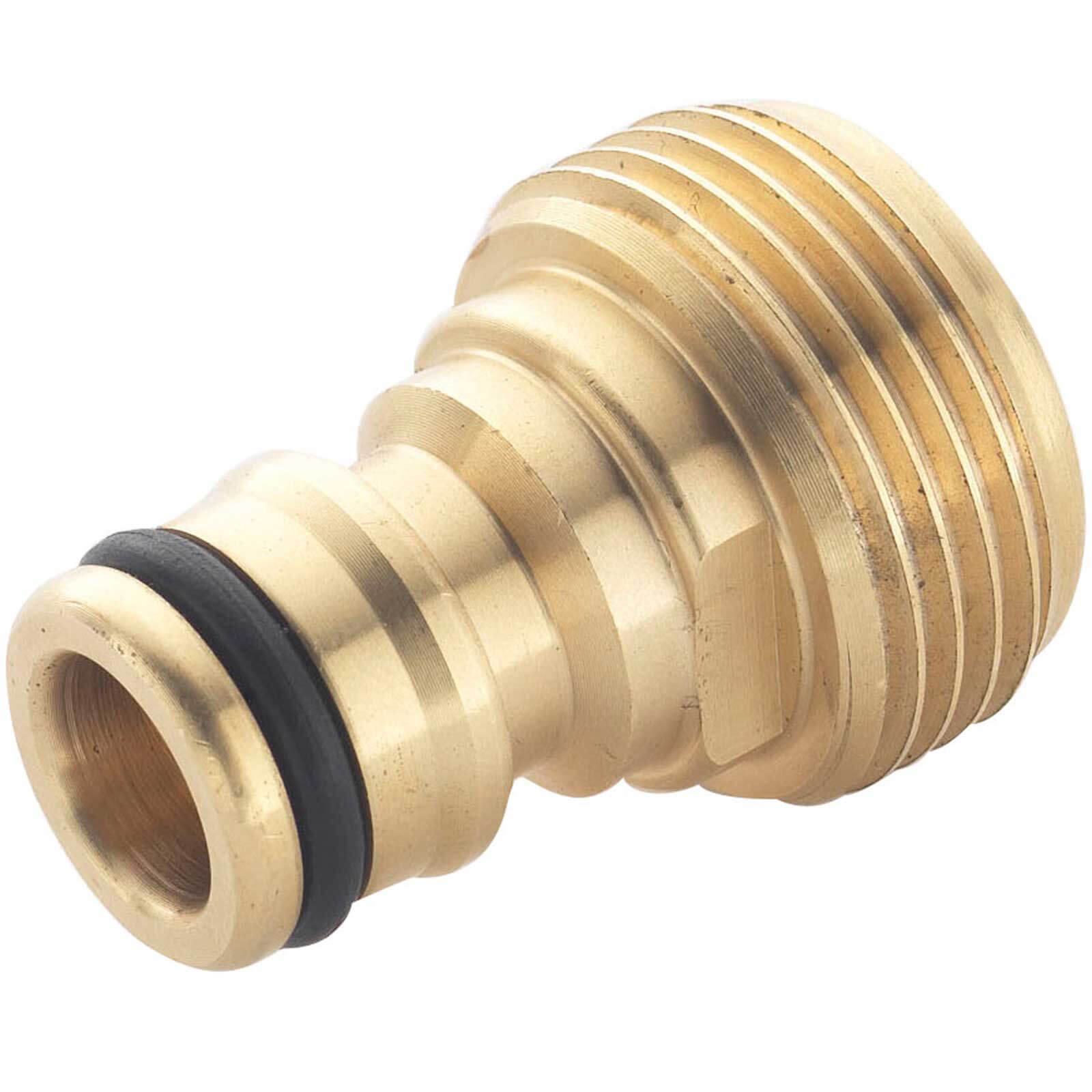 Photo of Spear And Jackson Brass Threaded Male Tap Connector 3/4